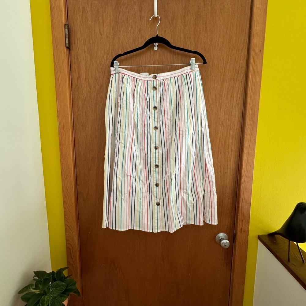 NWT J.Crew Factory Midi Skirt